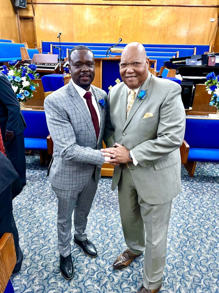 Welcoming Pastor "Sonny" Adolph Jr. of Rising Star Missionary Baptist Church to our community.