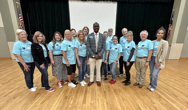 Pictured with members of the TCISD Foundation for the Future following my opportunity to serve as a guest speaker for L.E.A.D.S.