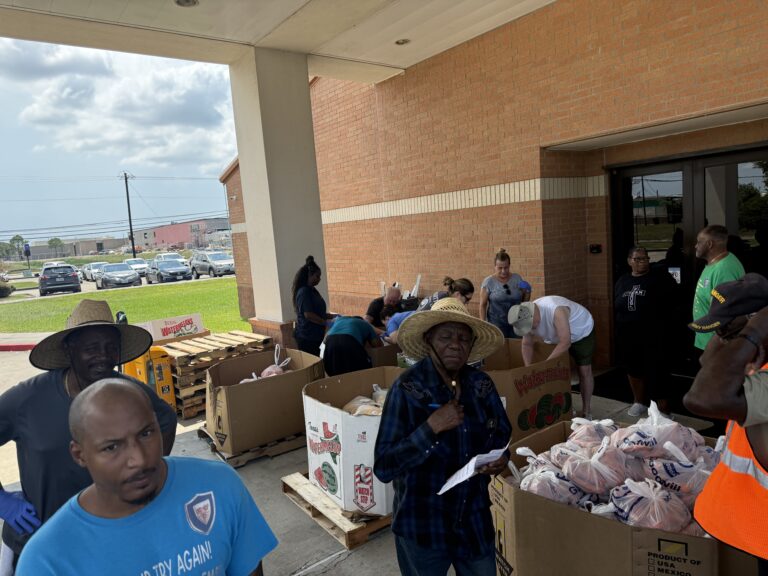 Grateful to volunteer with members of Greater Barbour’s Chapel Baptist Church and the Galveston County Food Bank, supporting families across our community.