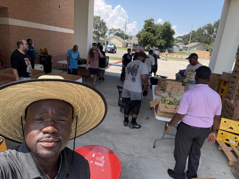 Grateful to volunteer with members of Greater Barbour’s Chapel Baptist Church and the Galveston County Food Bank, supporting families across our community.