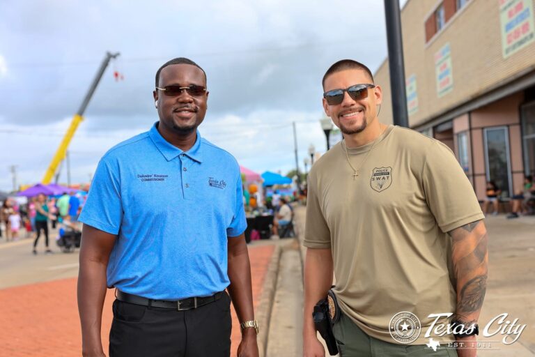 Pictured with Captain Shives during the 11th annual Touch a Truck event.